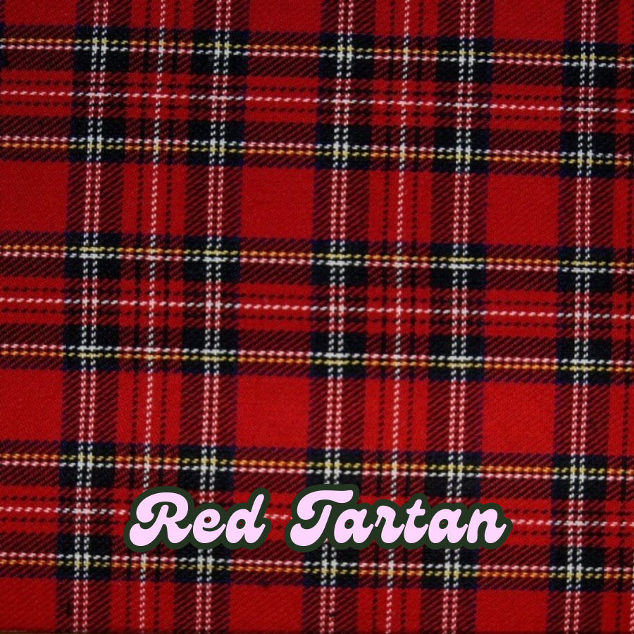 Red Tartan Bandana