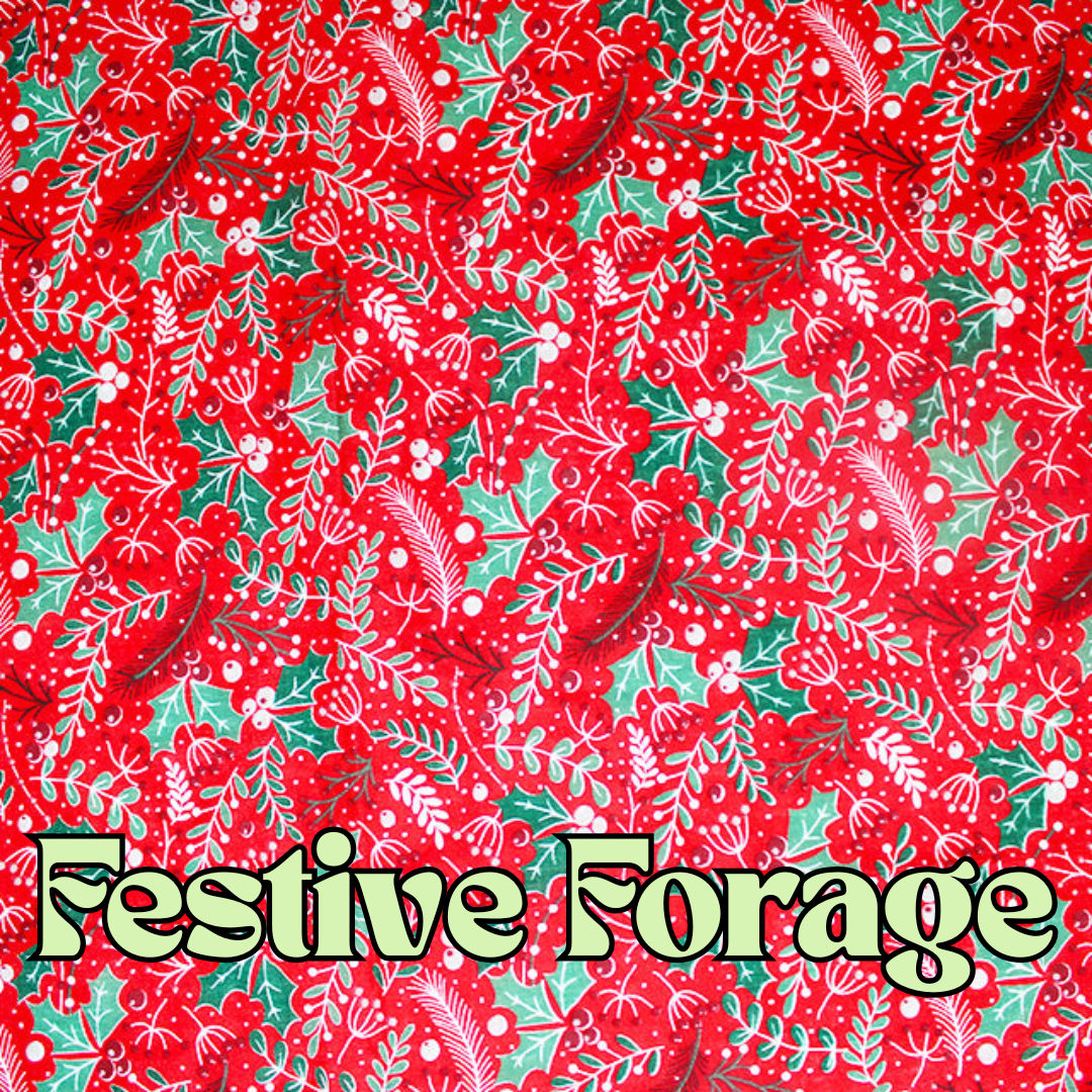 Festive Forage Christmas Bandana