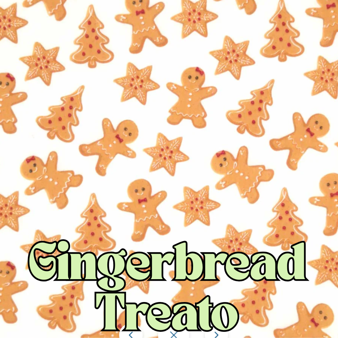 Gingerbread Treato Christmas Bandana