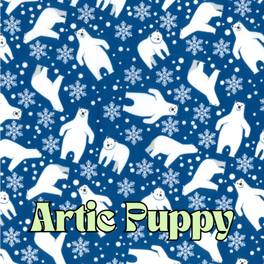 Arctic Puppy Christmas Bandana
