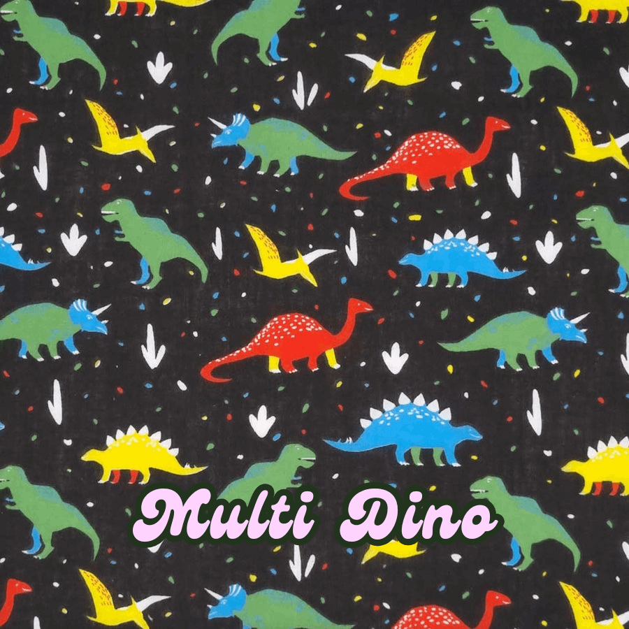Multi Dino Bandana