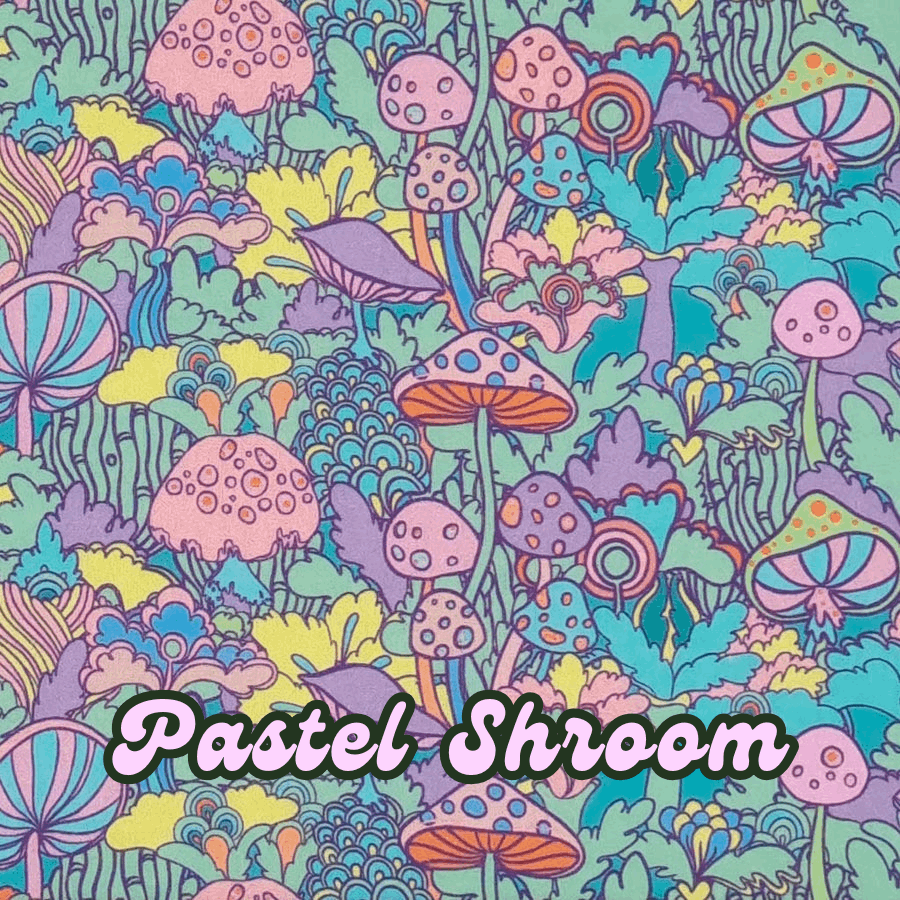 Pastel Shrooms Bandana