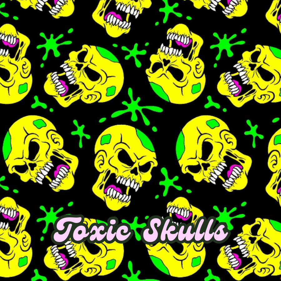 Toxic Skulls Bandana