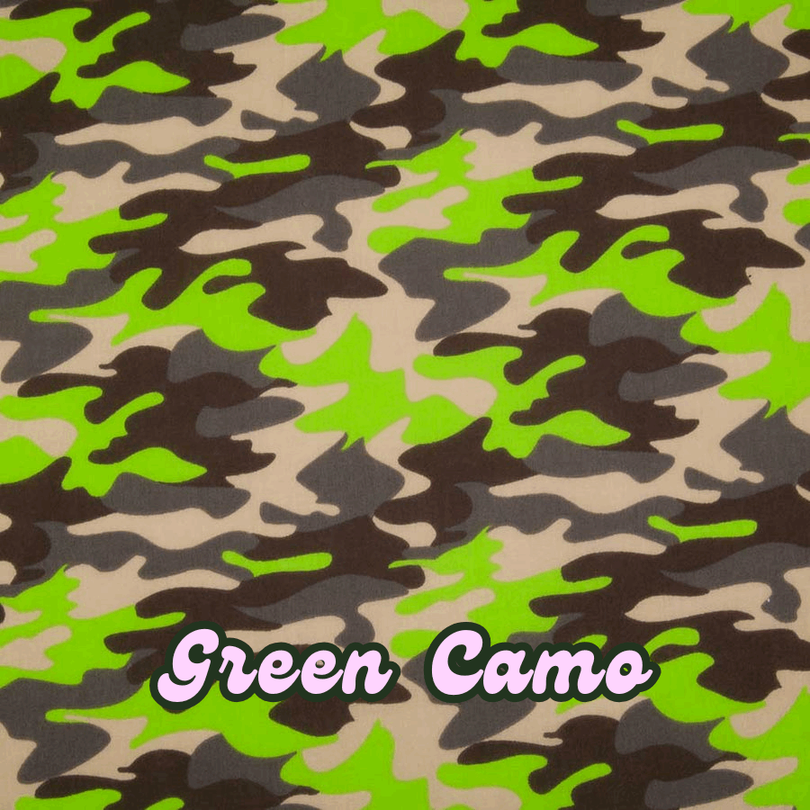Green Camo Bandana