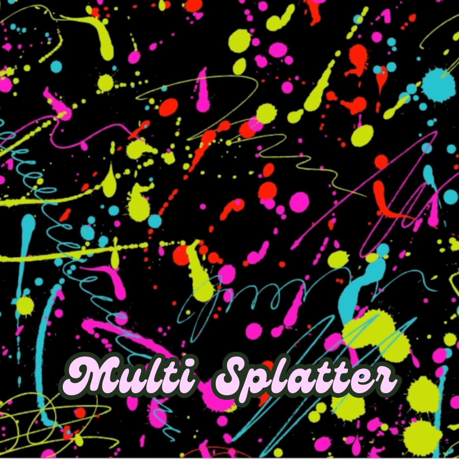 Multi Splatter Bandana
