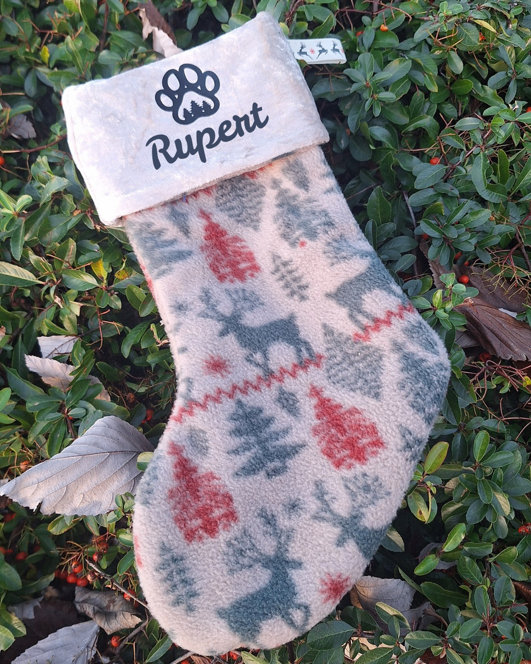 Personalised Christmas Pet Stocking